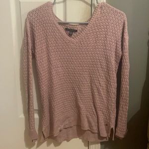 mauve american eagle sweater